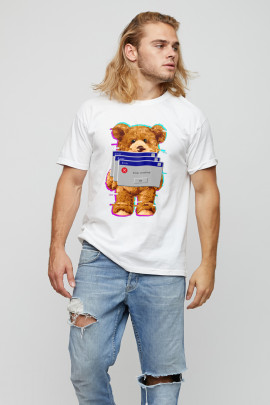 Футболка мужская basic /air print/