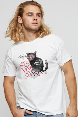 Футболка мужская basic /air print/