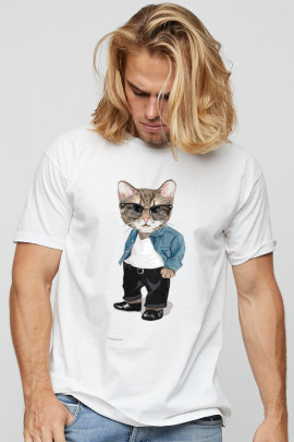 Футболка мужская basic /air print/