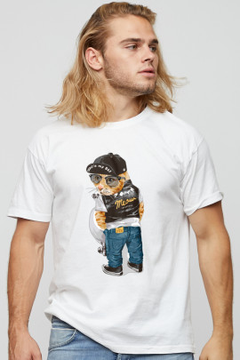 Футболка мужская basic /air print/