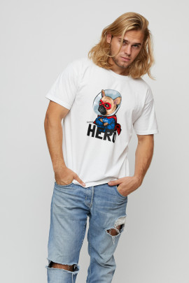 Футболка мужская basic /air print/