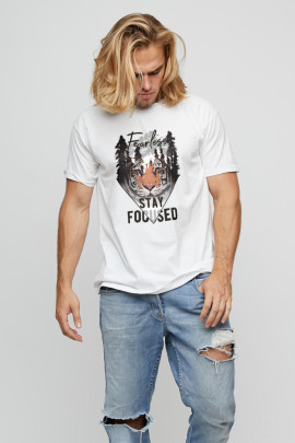 Футболка мужская basic /air print/