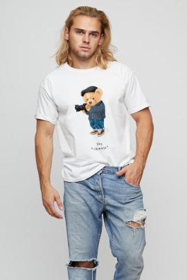 Футболка мужская basic /air print/