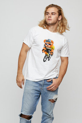 Футболка мужская basic /air print/