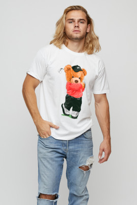 Футболка мужская basic /air print/