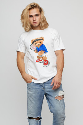 Футболка мужская basic /air print/