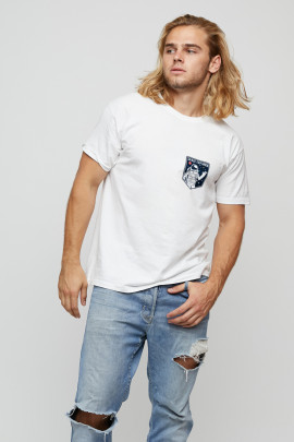 Футболка мужская basic /air print/