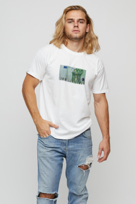 Футболка мужская basic /air print/