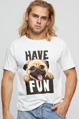 Футболка мужская basic /air print/