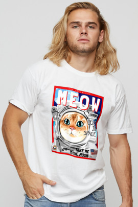 Футболка мужская basic /air print/