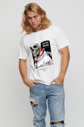 Футболка мужская basic /air print/