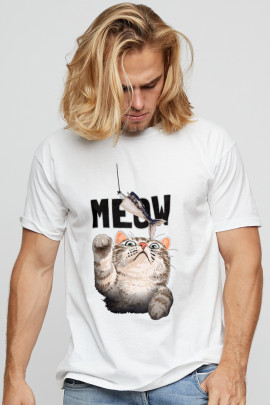 Футболка мужская basic /air print/