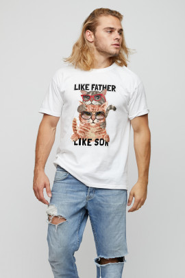 Футболка мужская basic /air print/