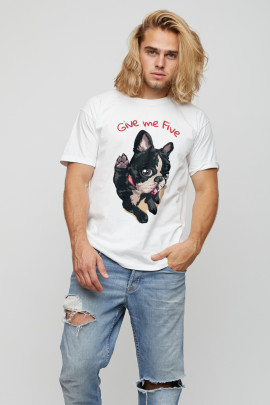 Футболка мужская basic /air print/