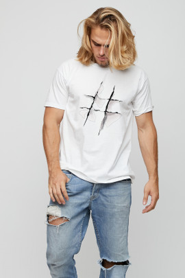 Футболка мужская basic /air print/