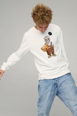 Свитшот мужской BASIC /no flis/