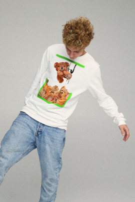 Свитшот мужской BASIC /no flis/