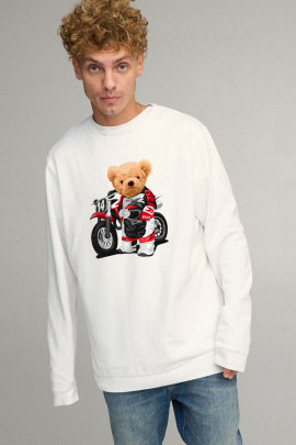 Свитшот мужской OVERSIZE /no flis/