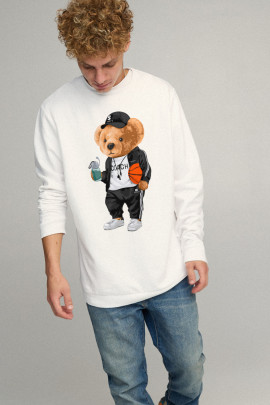 Свитшот мужской OVERSIZE /no flis/