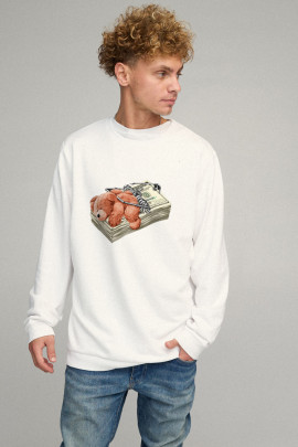 Свитшот мужской OVERSIZE /no flis/