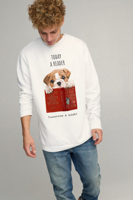 Свитшот мужской OVERSIZE /no flis/