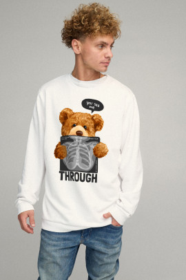 Свитшот мужской OVERSIZE /no flis/