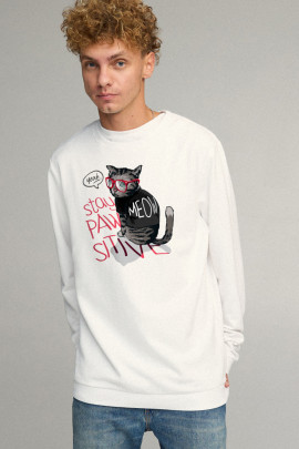 Свитшот мужской OVERSIZE /no flis/