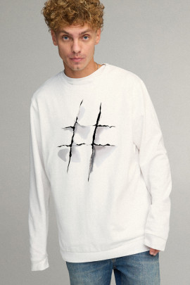 Свитшот мужской OVERSIZE /no flis/