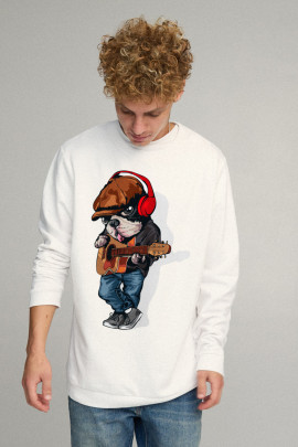 Свитшот мужской OVERSIZE /no flis/