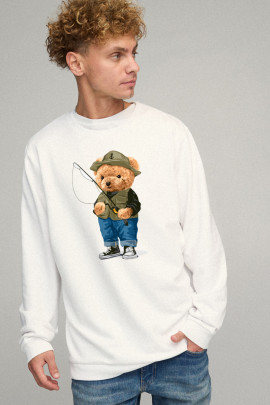 Свитшот мужской OVERSIZE /no flis/