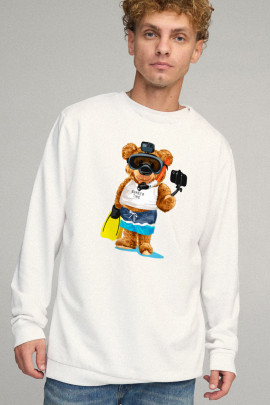 Свитшот мужской OVERSIZE /no flis/