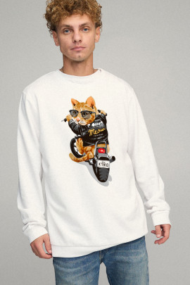 Свитшот мужской OVERSIZE /no flis/