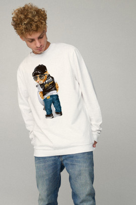 Свитшот мужской OVERSIZE /no flis/