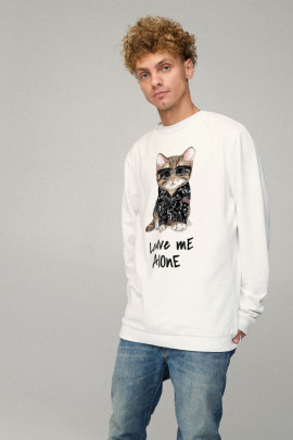 Свитшот мужской OVERSIZE /no flis/