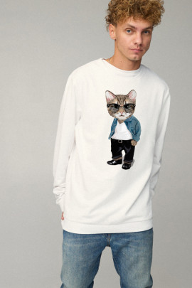 Свитшот мужской OVERSIZE /no flis/