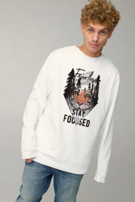 Свитшот мужской OVERSIZE /no flis/