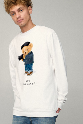 Свитшот мужской OVERSIZE /no flis/