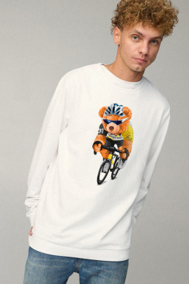 Свитшот мужской OVERSIZE /no flis/