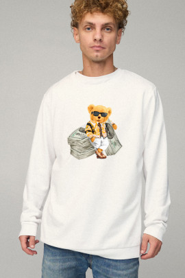 Свитшот мужской OVERSIZE /no flis/