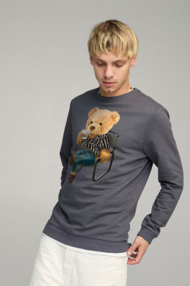 Свитшот мужской BASIC /no flis/