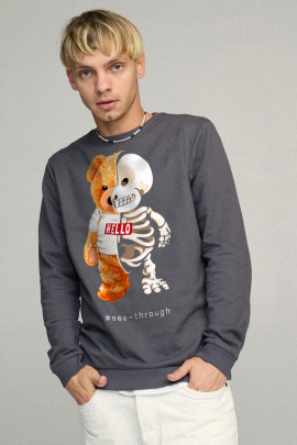 Свитшот мужской BASIC /no flis/