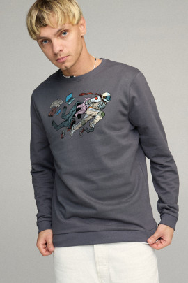 Свитшот мужской BASIC /no flis/