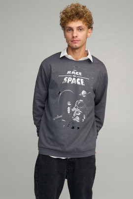 Свитшот мужской OVERSIZE /no flis/