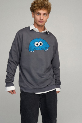 Свитшот мужской OVERSIZE /no flis/