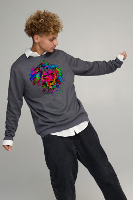 Свитшот мужской OVERSIZE /no flis/