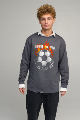 Свитшот мужской OVERSIZE /no flis/