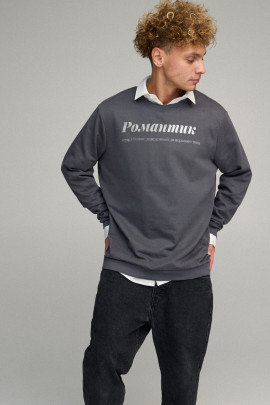 Свитшот мужской OVERSIZE /no flis/