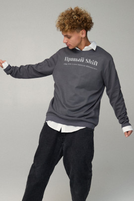 Свитшот мужской OVERSIZE /no flis/