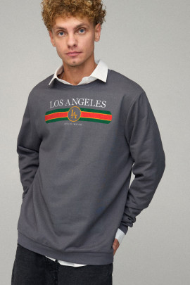 Свитшот мужской OVERSIZE /no flis/