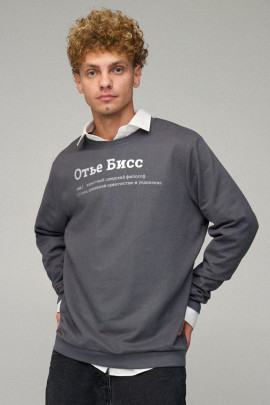 Свитшот мужской OVERSIZE /no flis/